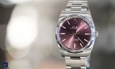 rolex oyster perpetual 34 mm red grape|rolex oyster perpetual 31 price.